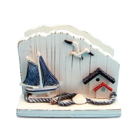 Puzzled Serviettenhalter, maritimes Design