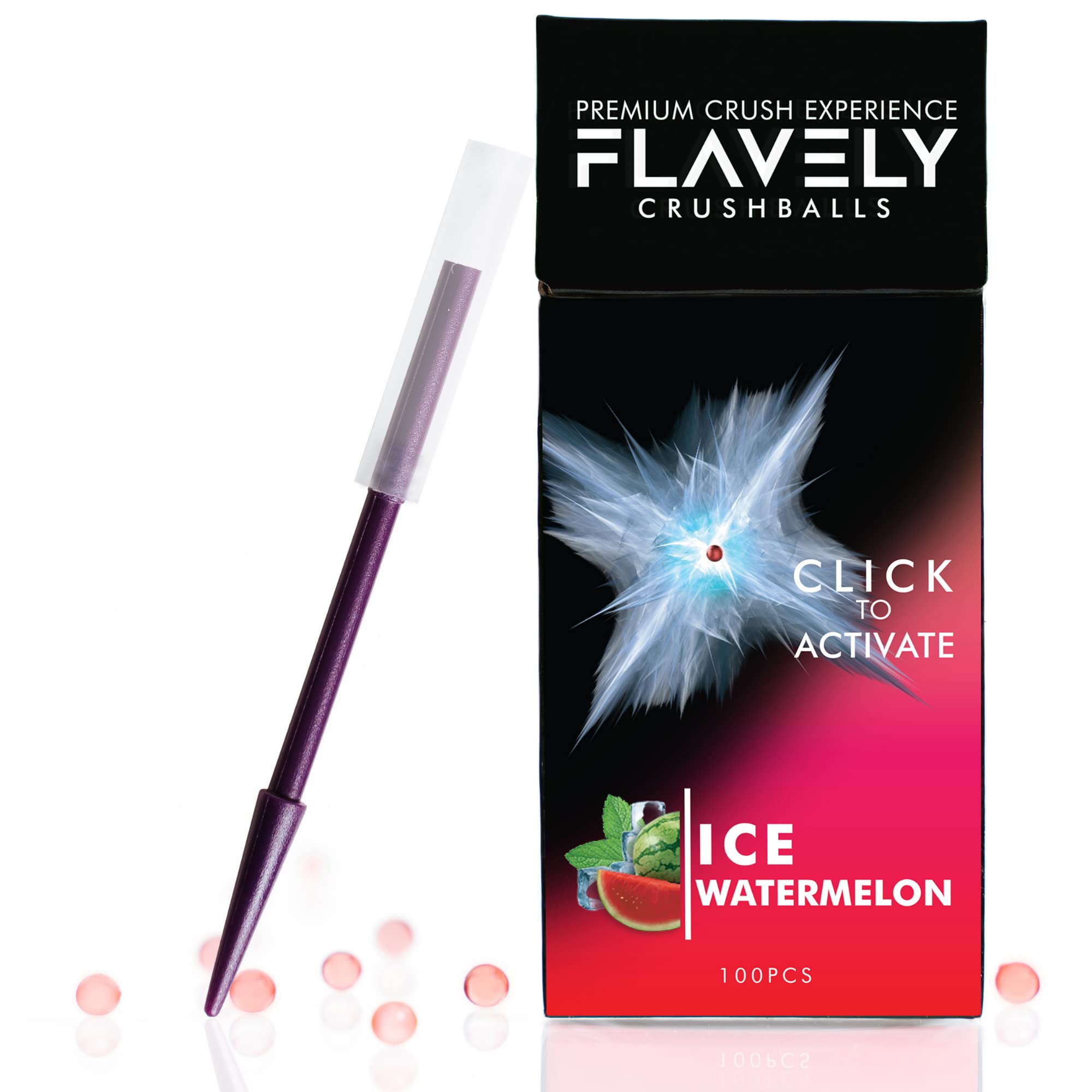 Buy FLAVELY ICE Watermelon Crushball s for s Includes Flavoured Crush