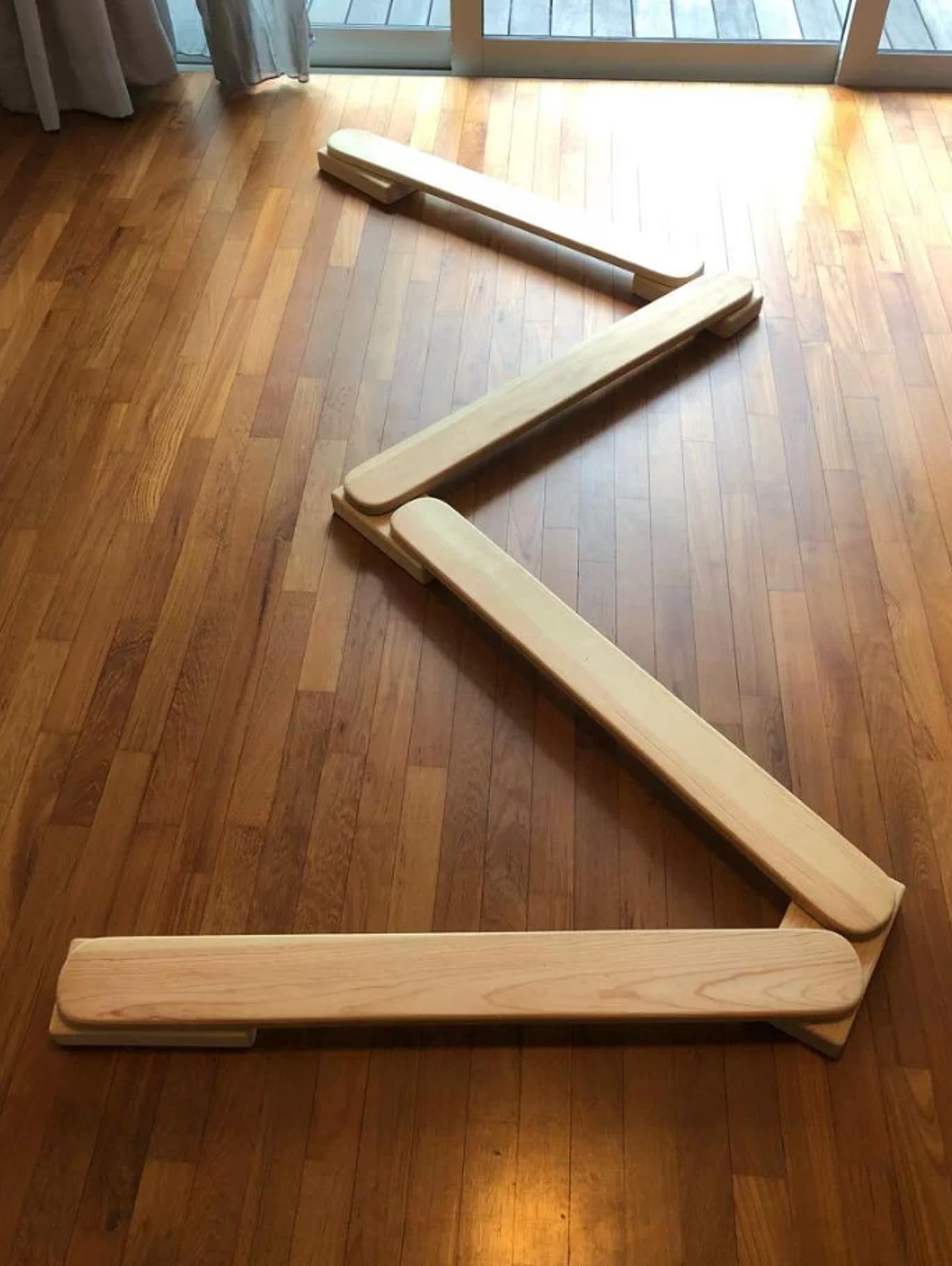 PSWOOD Wooden Balance Beam | Kids Balance Board | Montessori Toy (B0CP659YWW) Amazon Price History, Amazon Price Tracker