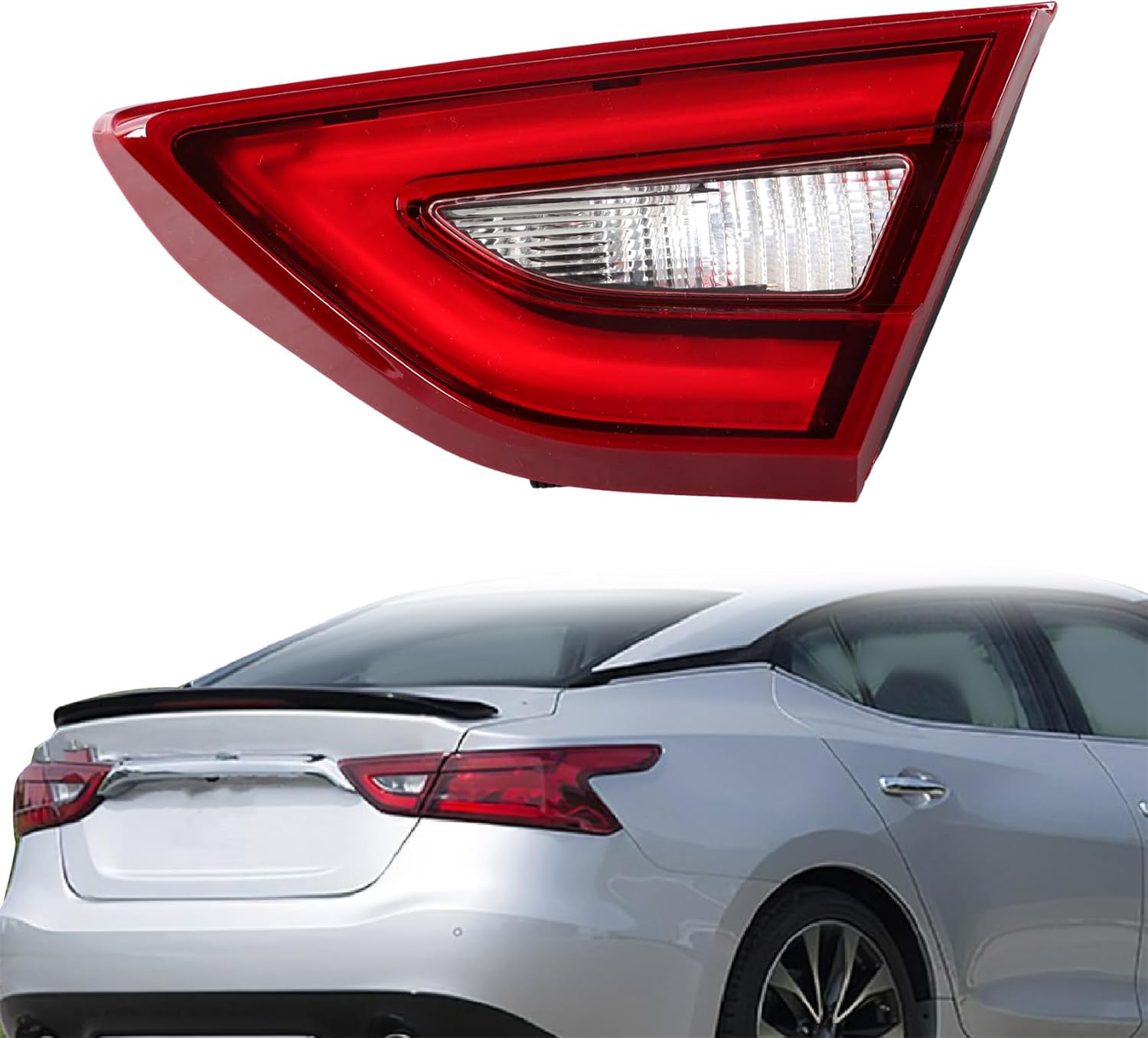 Passenger Side Inner Tail Light Replacement for Nissan Maxima 2016-2018 Rear Tail Lamp Assembly 265404RA1A NI2803105