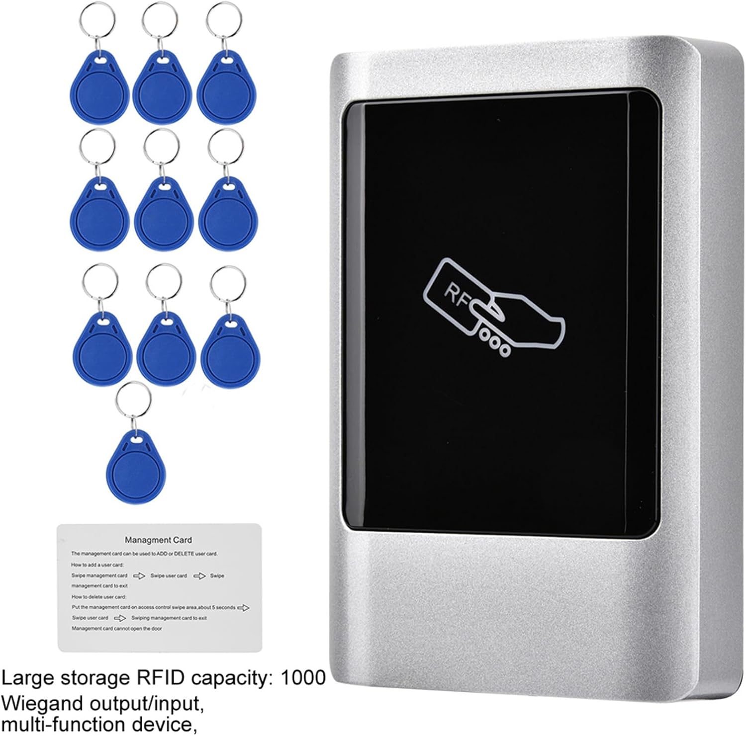 Door Card Reader, Door Access Management Smart Card, Smart Card Copier Reader Writer for Entry Access Control (ID)