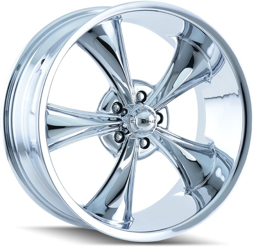 Ridler 695 Wheel with Chrome Finish (20x8.5/5x127, 0mm Offset)