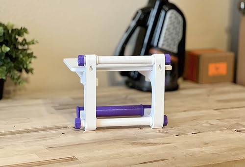 Miniatura 5 de Burd - Soporte de pared para impresora térmica (impreso en 3D) funciona con la mayoría de las impresoras, incluidas las impresoras Munbyn y Rollo,