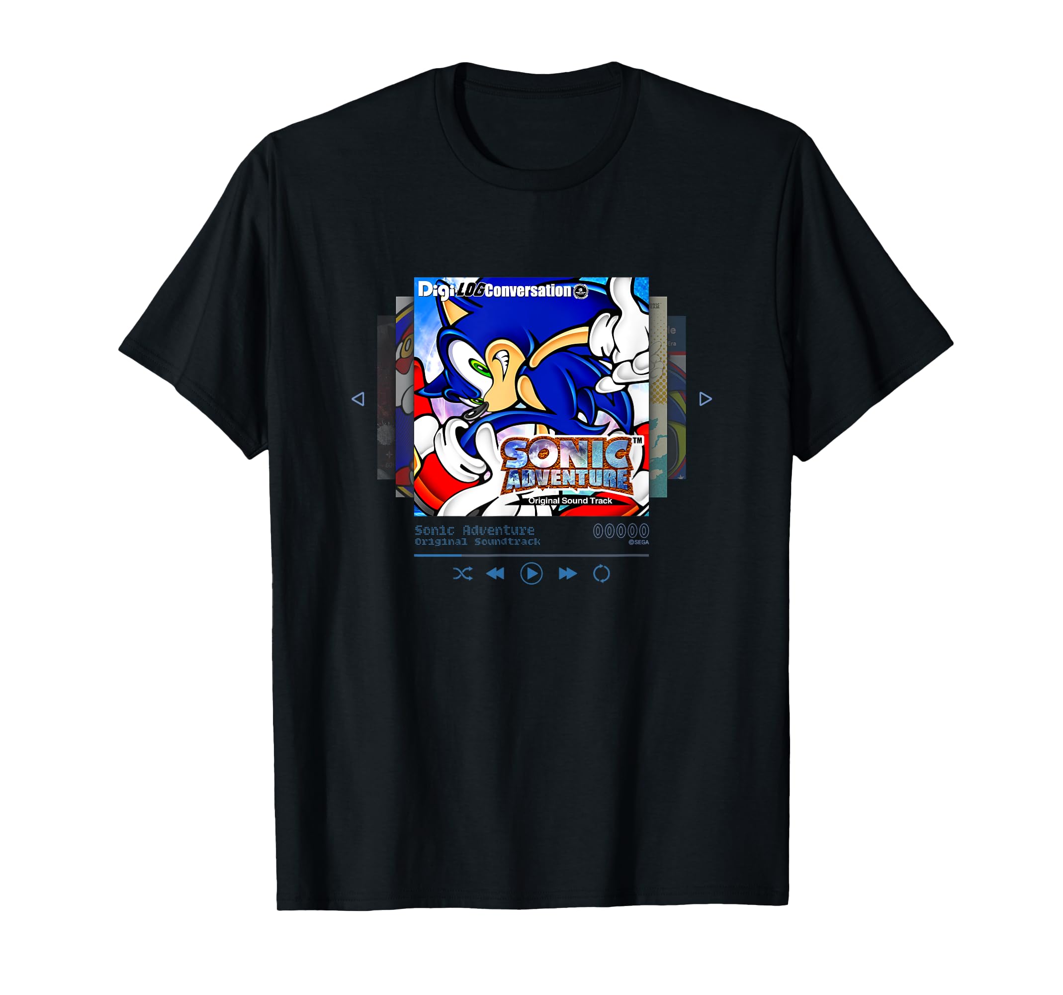 Amazon | ソニックアドベンチャー Original Soundtrack Tシャツ | T 