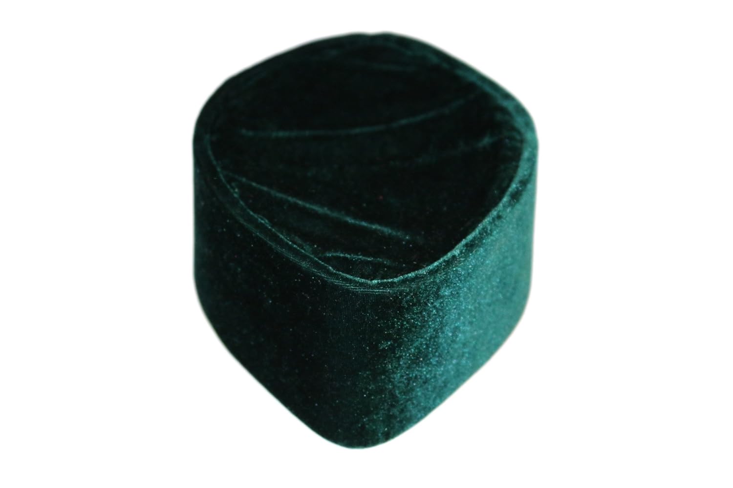 Oga Faaji African Native Hat Foldable Velvet Hat Green Small 23 1 2
