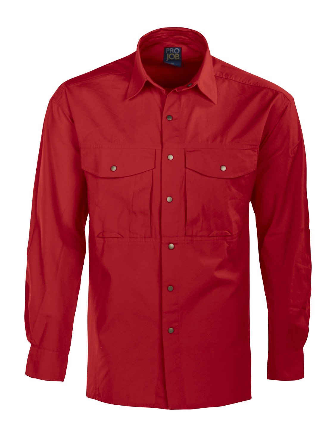 Chemise fonctionnelle rouge XXL pour éviter la transpiration excessive
