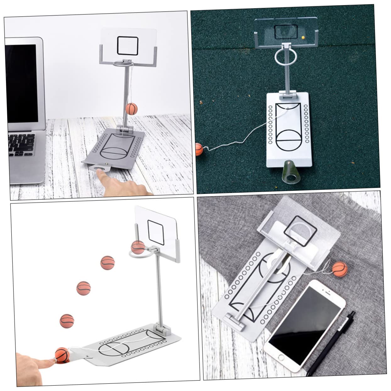KICHOUSE Desktop Basketball Toy Mini Basketball Game Basketball Toy Miniature Basketball Plaything