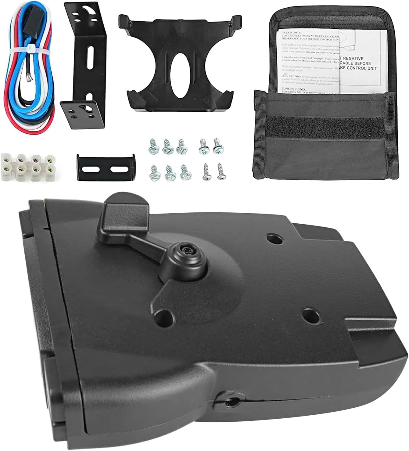 Rulbelok 90195 Truck Brake Controller Brake Control Module for Electric Proportional Trailer Controller Box Replacement Travel Trailer