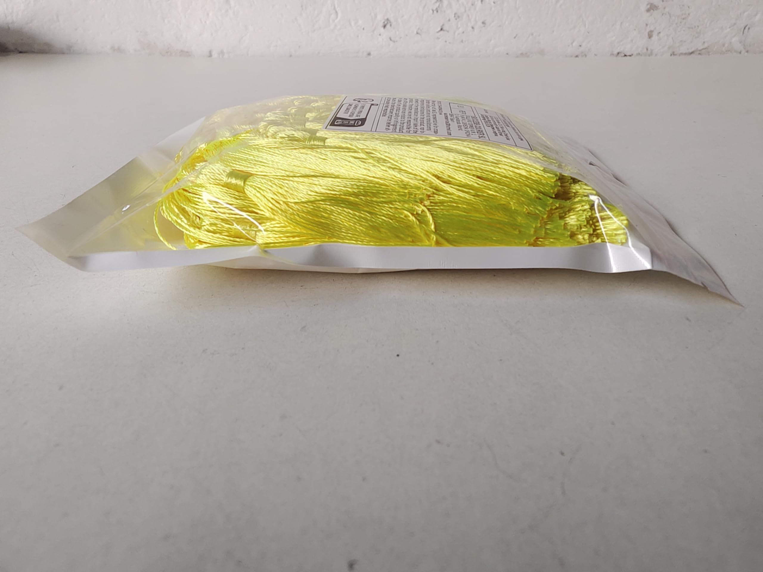 100 Nappe Segnalibro In Seta Blu - Per Gioielli Fai Da Te E Accessori Artigianali - Foto 3