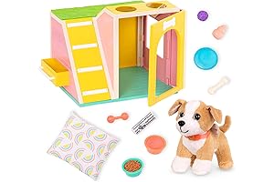 Puppy Chihuahua Doll Dog House Playset (14-inch)