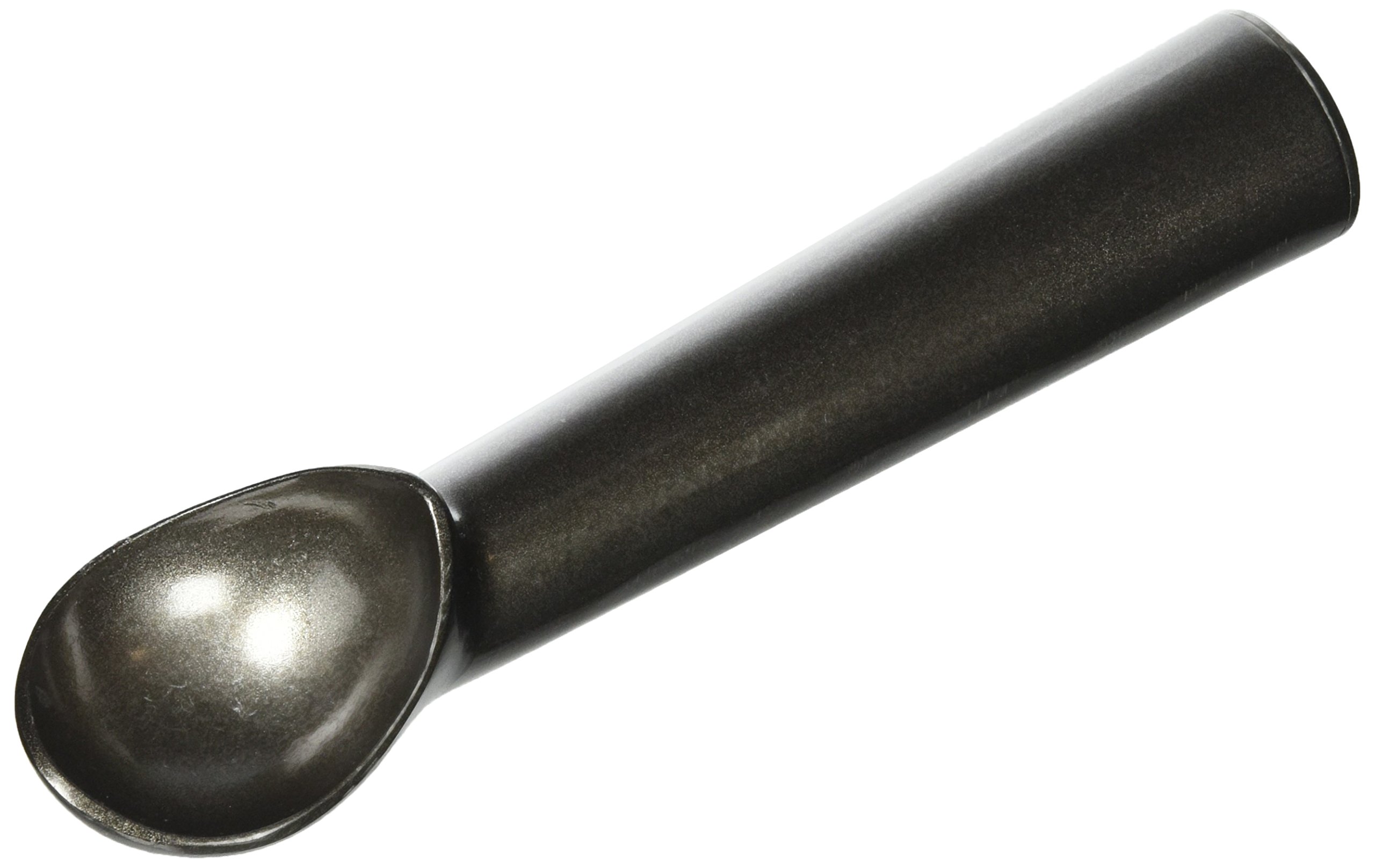Ice Cream Scoop (Black) - Unbendable Top Grade Aluminum for Fast & Easy Scooping - Nonstick and Anti-freezable Ergonomic Handle to Provide the Best Grip for Frozen Portion | Perfect Gift