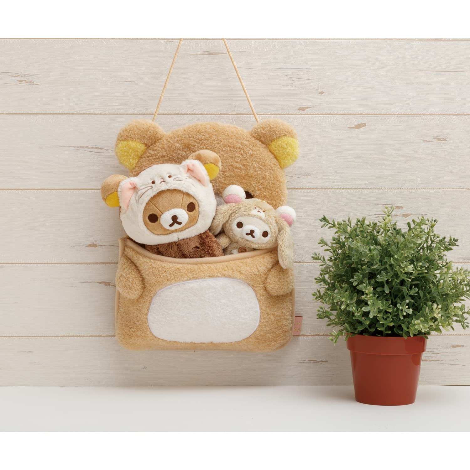 Amazon.co.jp: リラックマ あなたのちいさなかぞく ぬいぐるみウォール 