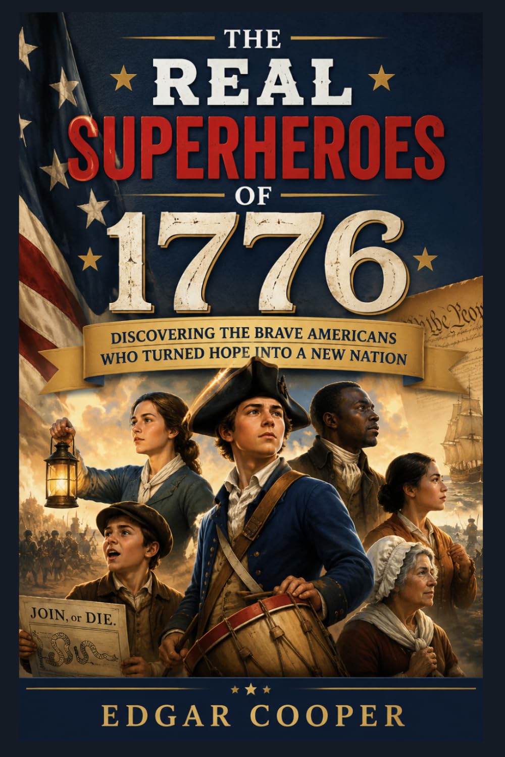 THE REAL SUPERHEROES OF 1776: Discovering the Brave Americans Who Turned Hope into a New Nation