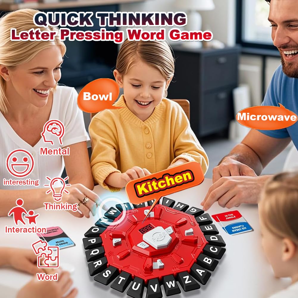 Word Game Family Board Games for Kids & Adults - Image 3