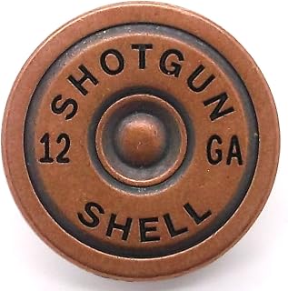 Shotgun Shell Concho Snap Set Antique Copper 7/8" 1265-48