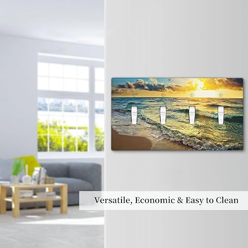 Vista 656 de Placa de pared con interruptor de luz de doble interruptor de pared para niños, diseño de dinosaurio, galaxia, espacio exterior, planeta, nebulosa