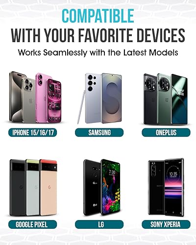 Miniatura 6 de Cable USB-C retráctil, cargador de pared portátil y banco de energía de carga rápida, todo en uno para iPhone 15, iPhone 16, OnePlus, Samsung,