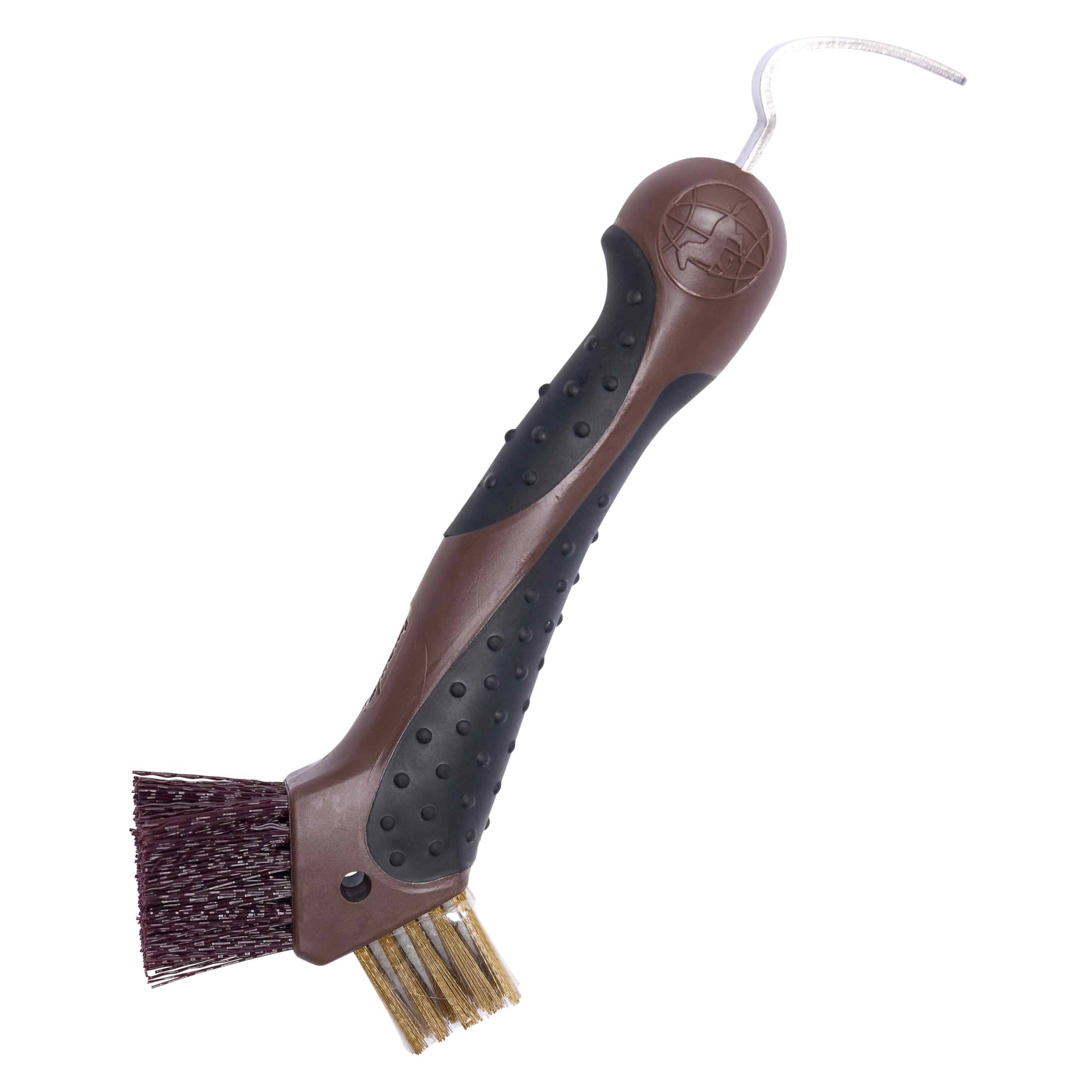 Imperial Riding IRH Horse Hoof Pick & Brush (One Size) (Walnut)