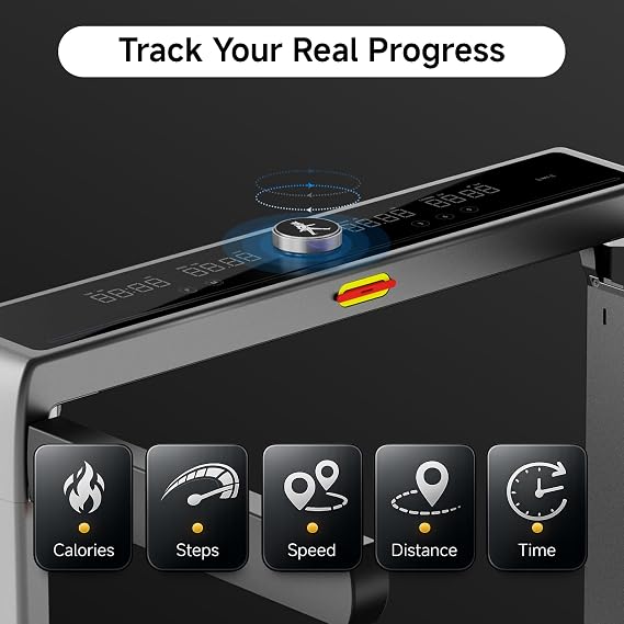 WalkingPad Folding Treadmill for Heavy People with Handle & Large Area