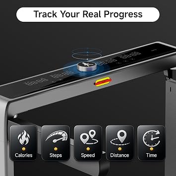 WalkingPad Folding Treadmill for Heavy People with Handle & Large Area