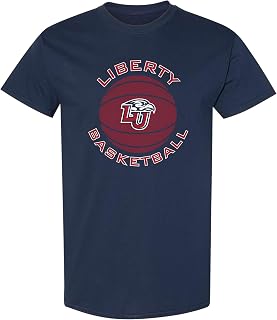 UGP Campus Apparel NCAA Sports Team Basketball Circle Logo T-Shirt