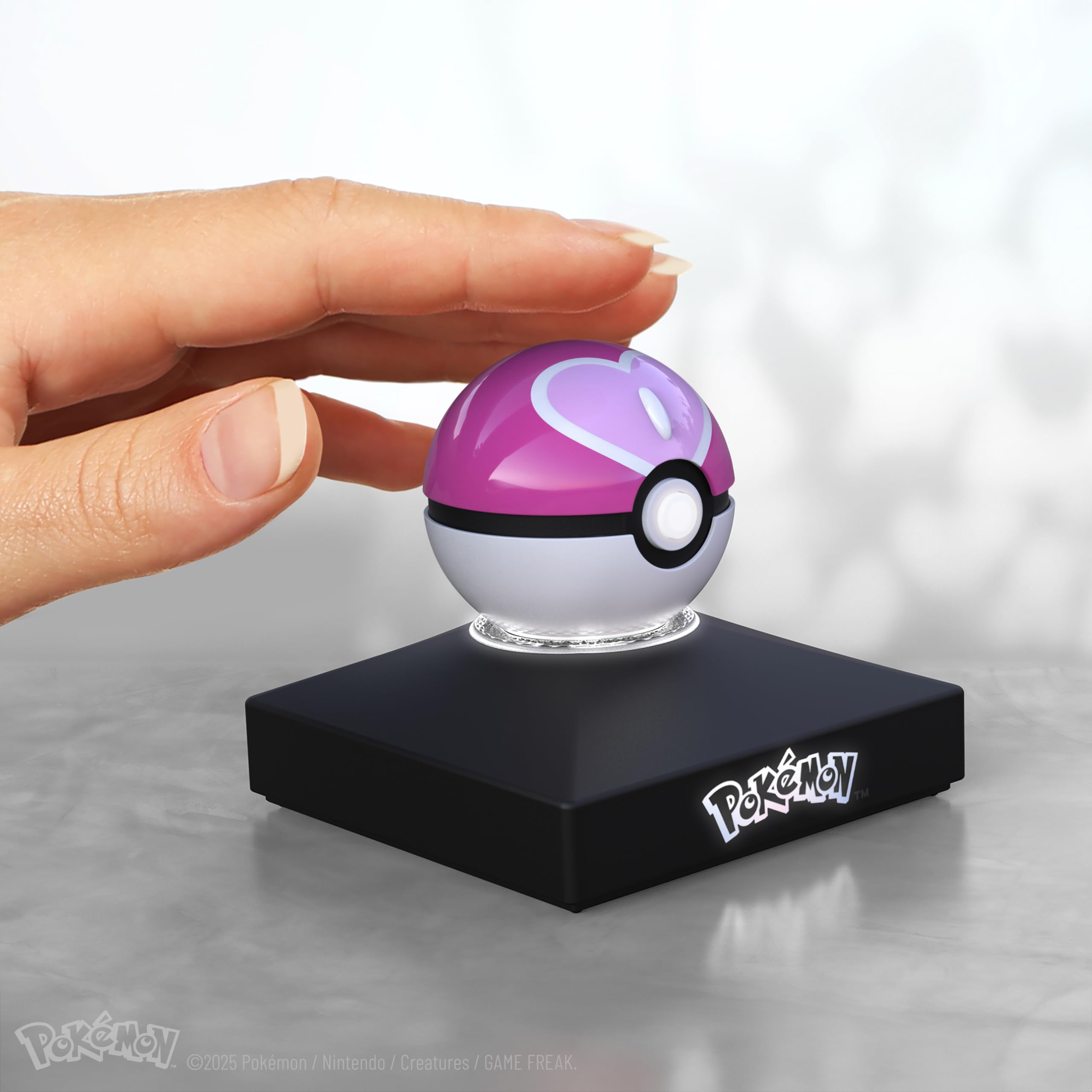 The Wand Company Pokémon Trainer Mini Poké Ball Range of Authentic Replicas, Realistic, Electronic - Image 2