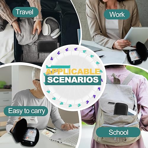 Miniatura 6 de Bolsa organizadora de píldoras a prueba de agua (IPX4), bolsa de almacenamiento de píldoras con 20 bolsas '1 #', bolsa portátil pequeña de viaje