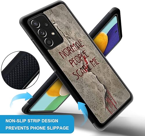 Miniatura 3 de CARLOCA Funda compatible con Samsung Galaxy A53 5G, diseño gráfico de identidad de American Horror Story, a prueba de golpes, antiarañazos, de