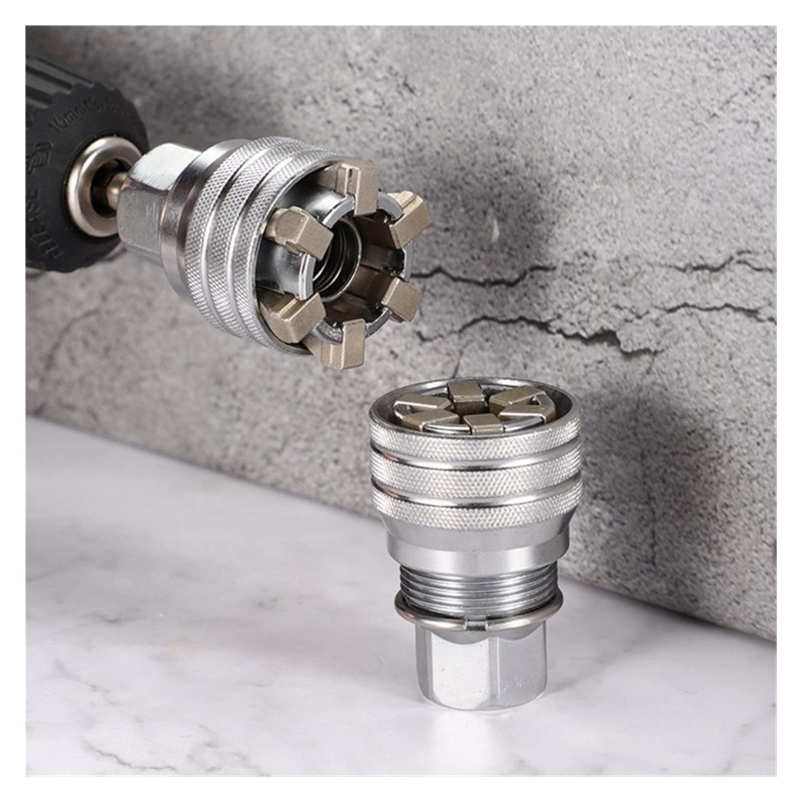 Socket Universel Clé Professionnelle Réglable Clé de Douille Adaptive Multi-Fonction Drive Socket 3/8 "