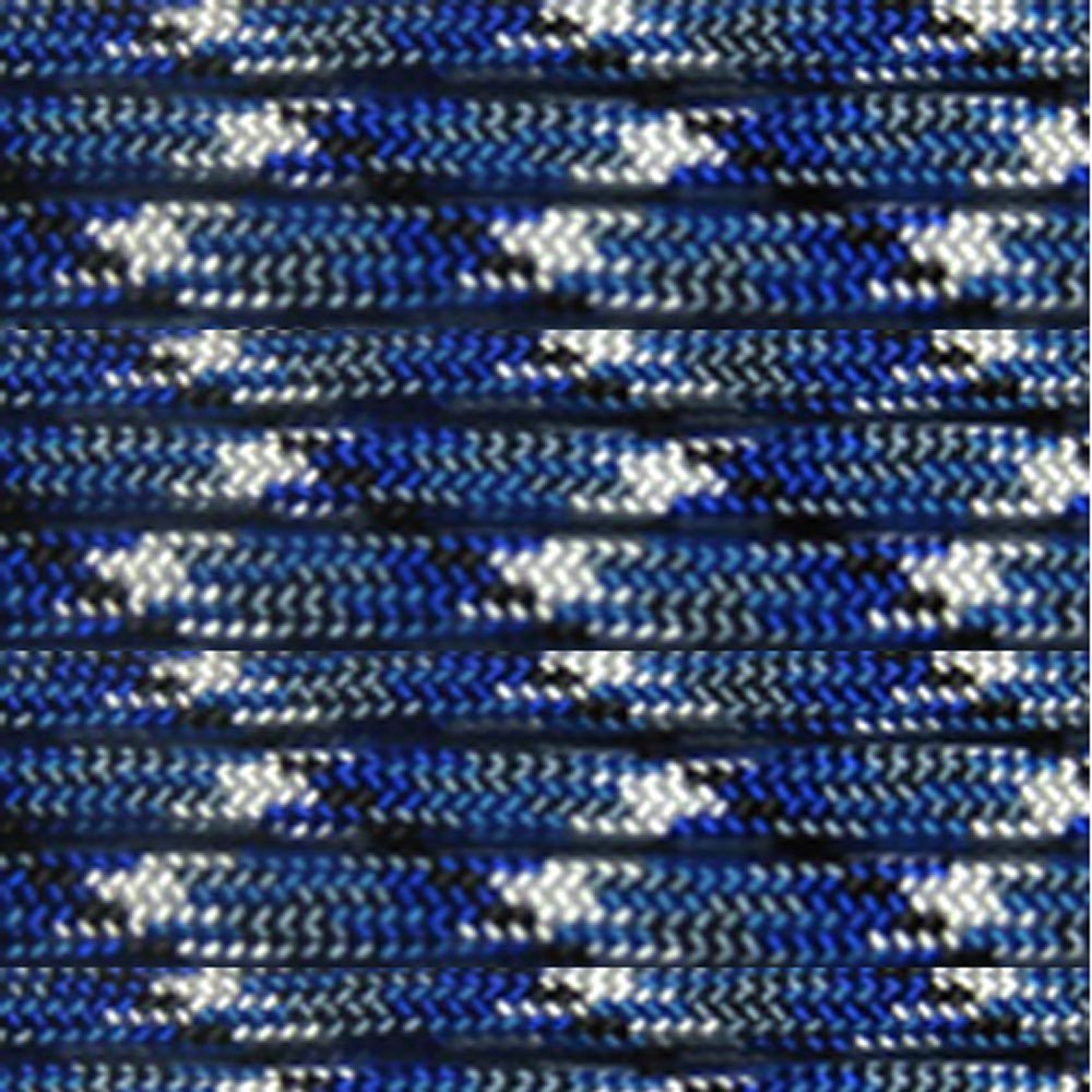 PARACORD PLANET 25 Feet Nylon 550Lb Type Iii 7 Strand Paracord Bucky Blue Camo — image 1