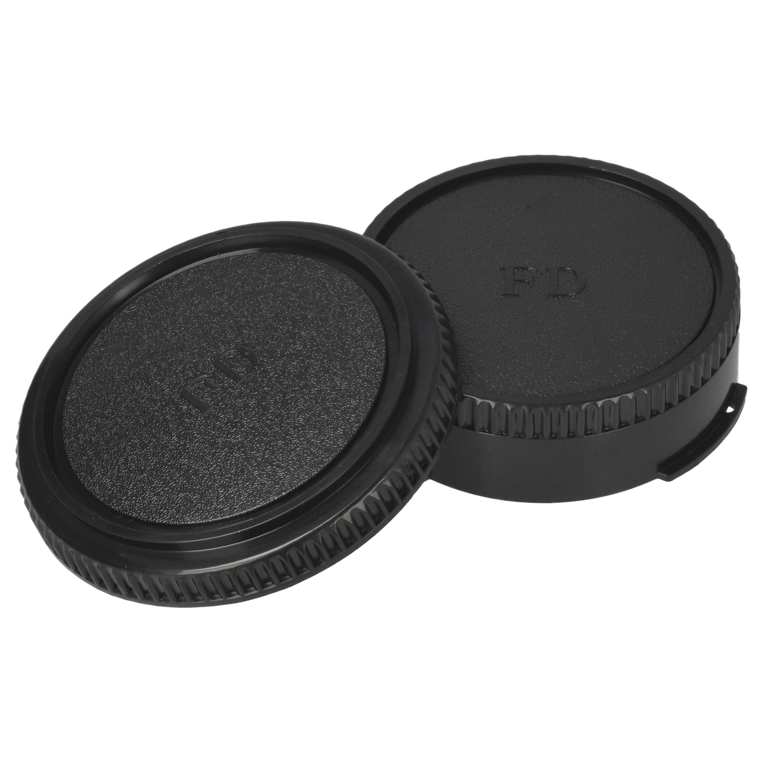 Tappo Corpo E Copriobiettivo Posteriore Per Pentax Q – Attacco 8,5mm – A&R