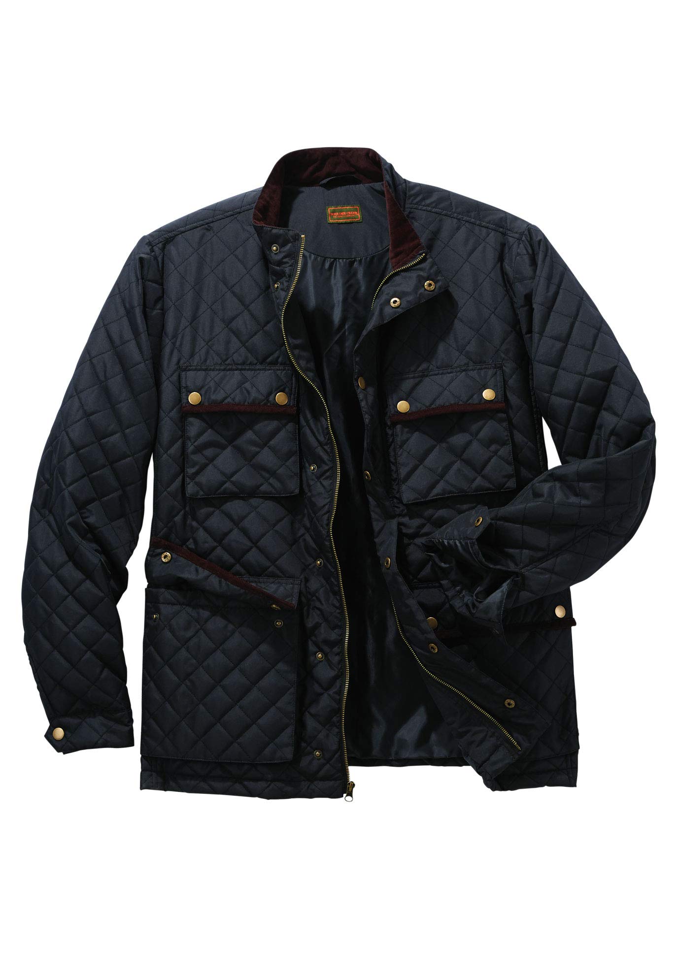 Boulder Creek by Kingsize Men's Big & Tall Quilted Jacket