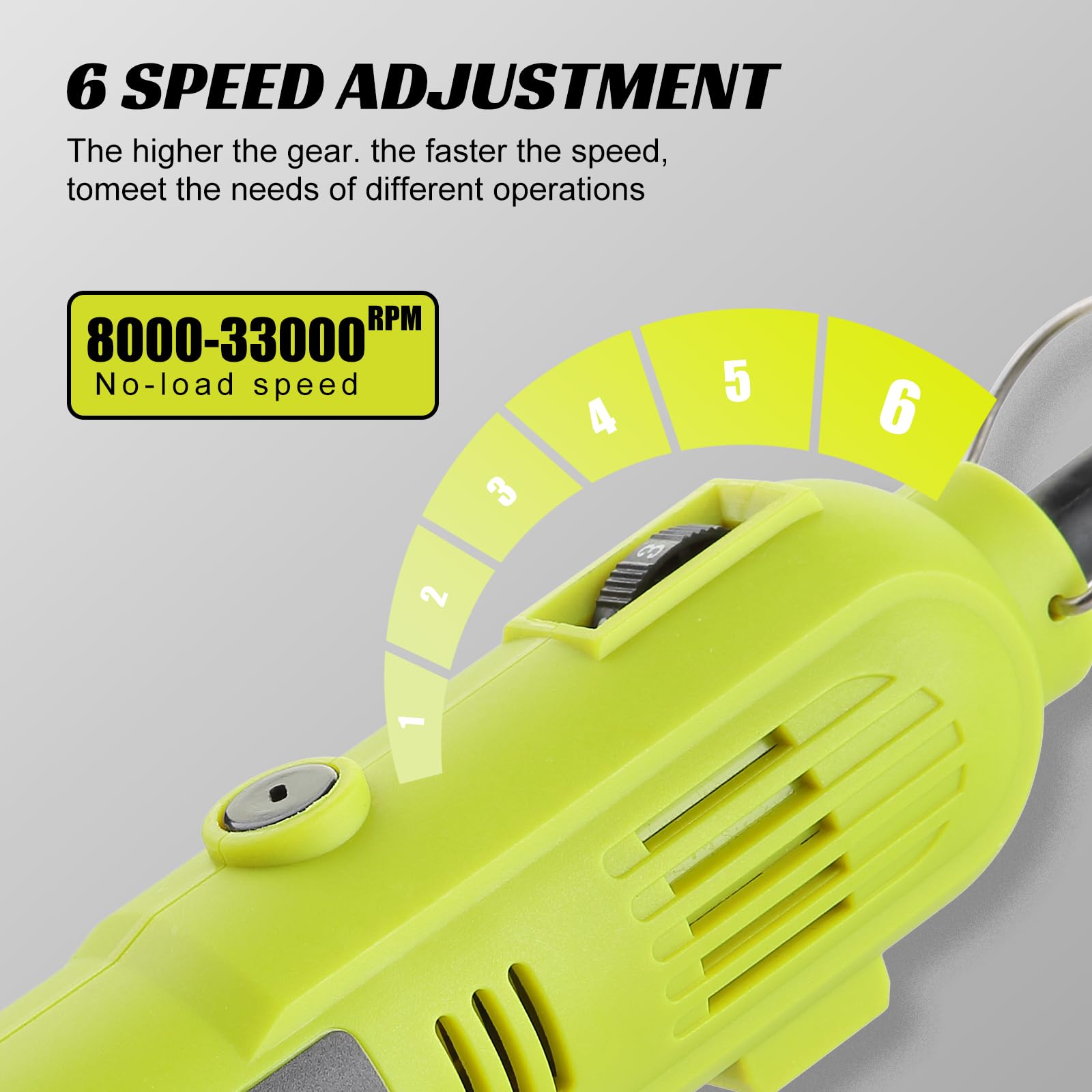 DEWINNER Herramientas Giratorias Multifuncionales 233 Pcs, Mini Amoladora Eléctrica 135W, Herramienta Rotativa Eléctrica, Ideal Para Cortar, Grabar, Lijar, Taladrar y Pulir