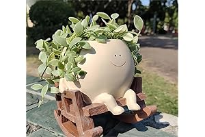 Cute Head Swinging Planters Smile