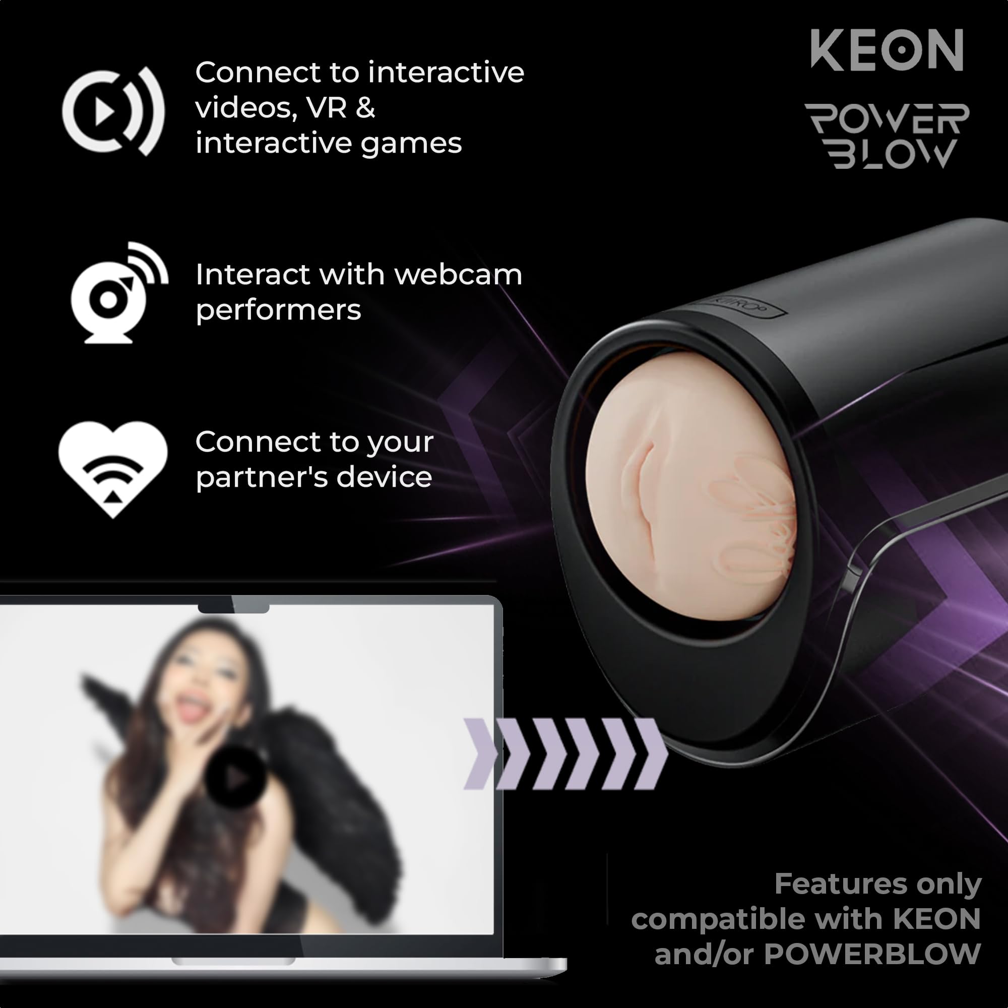 sex toys for weman Amazon.com: KIIROO Male Stroker Rae Lil Black - FeelStar Male Masturbator  Molded from Real-Life Body Parts - Realistic Pocket Pussy for Men - Soft,  Skin Like Material main image 1