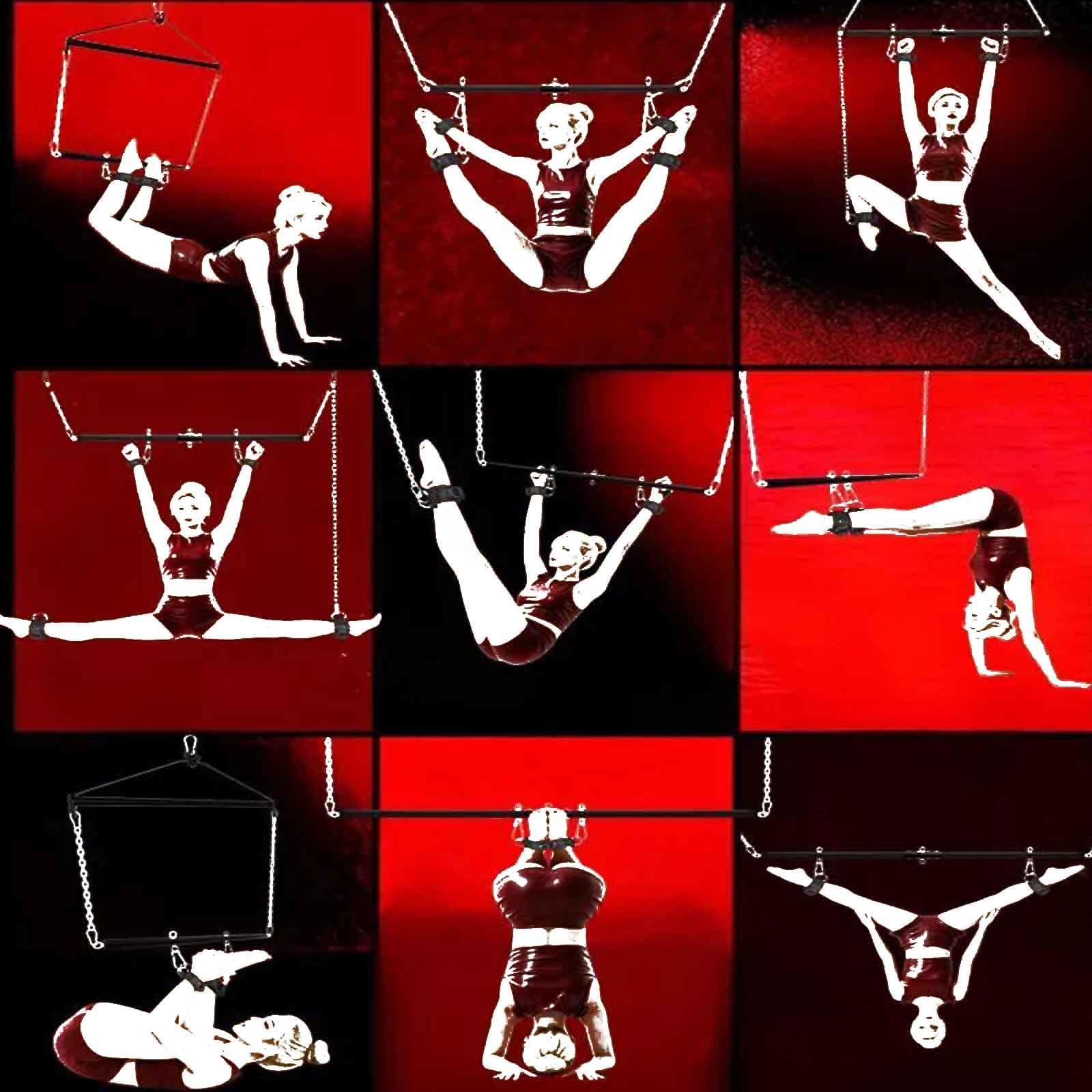 bdsms set couple barre bondage bdsm barre ecartement sexuelle