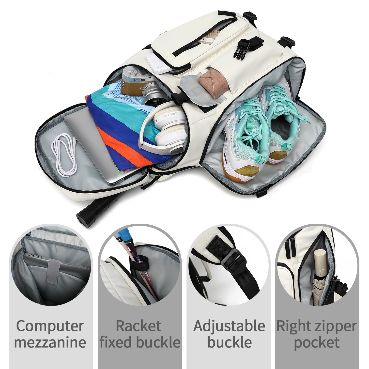 Kalesi Backpack Zaino Donna (Pacco da 1)