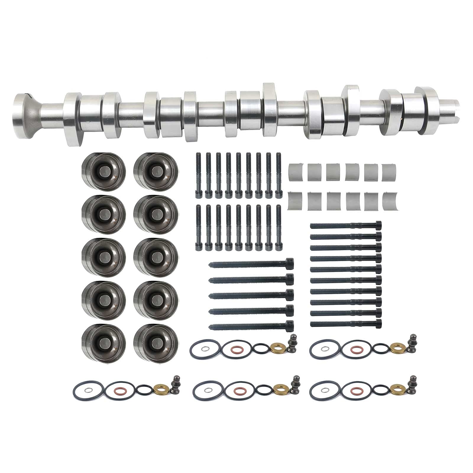 Kit de arbol de levas completo Reemplazo para 2.5 TDI AXD BAC BLJ BLK 7LA 7L6 7L7 070109101P 038103673B 038103714 038103714A 038103385A 038198051 038109309 A