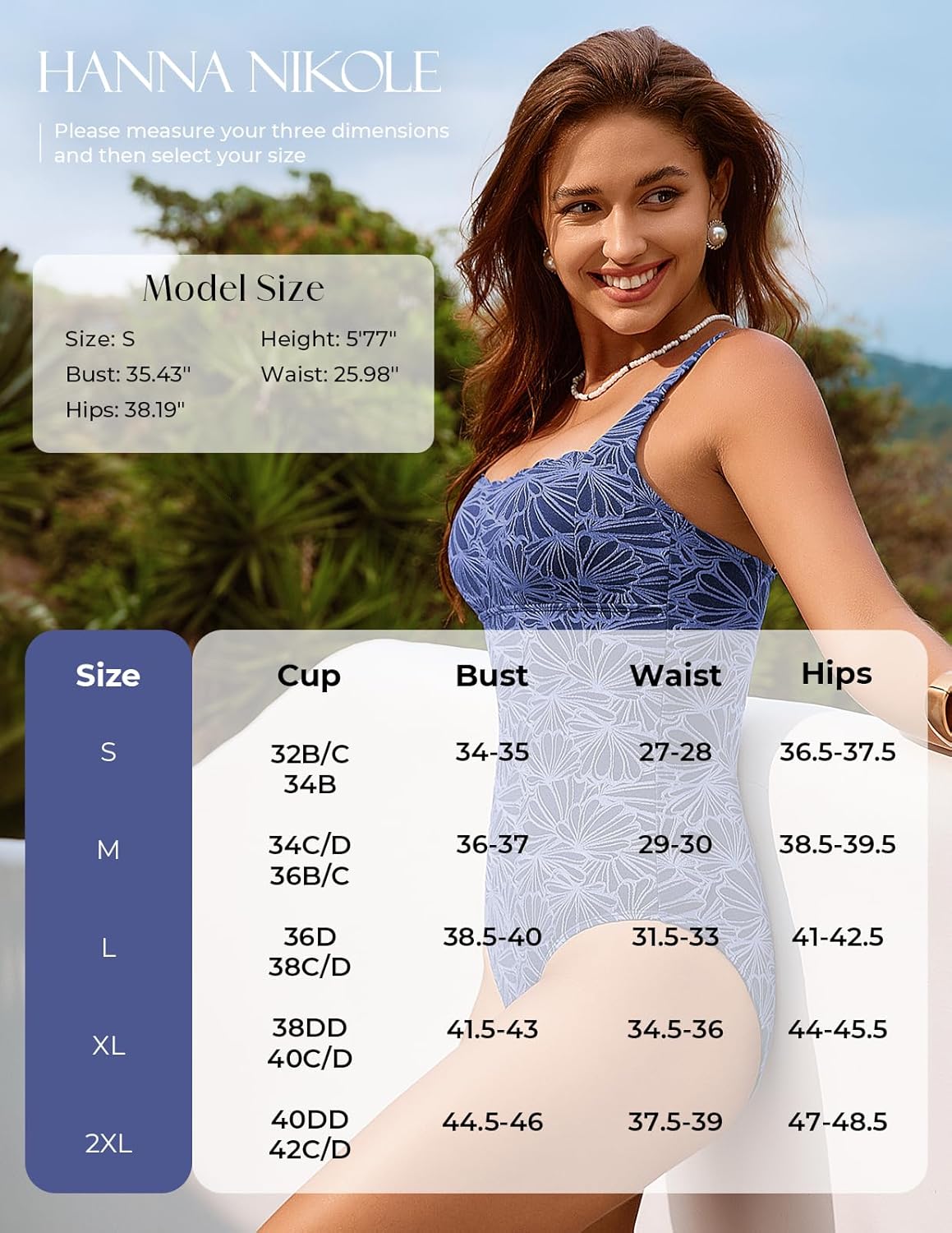 Hanna Nikole Womens One Piece Swimsuit Tummy Control, Womens Swimsuits 2026, Modest Bathing Suit for Women