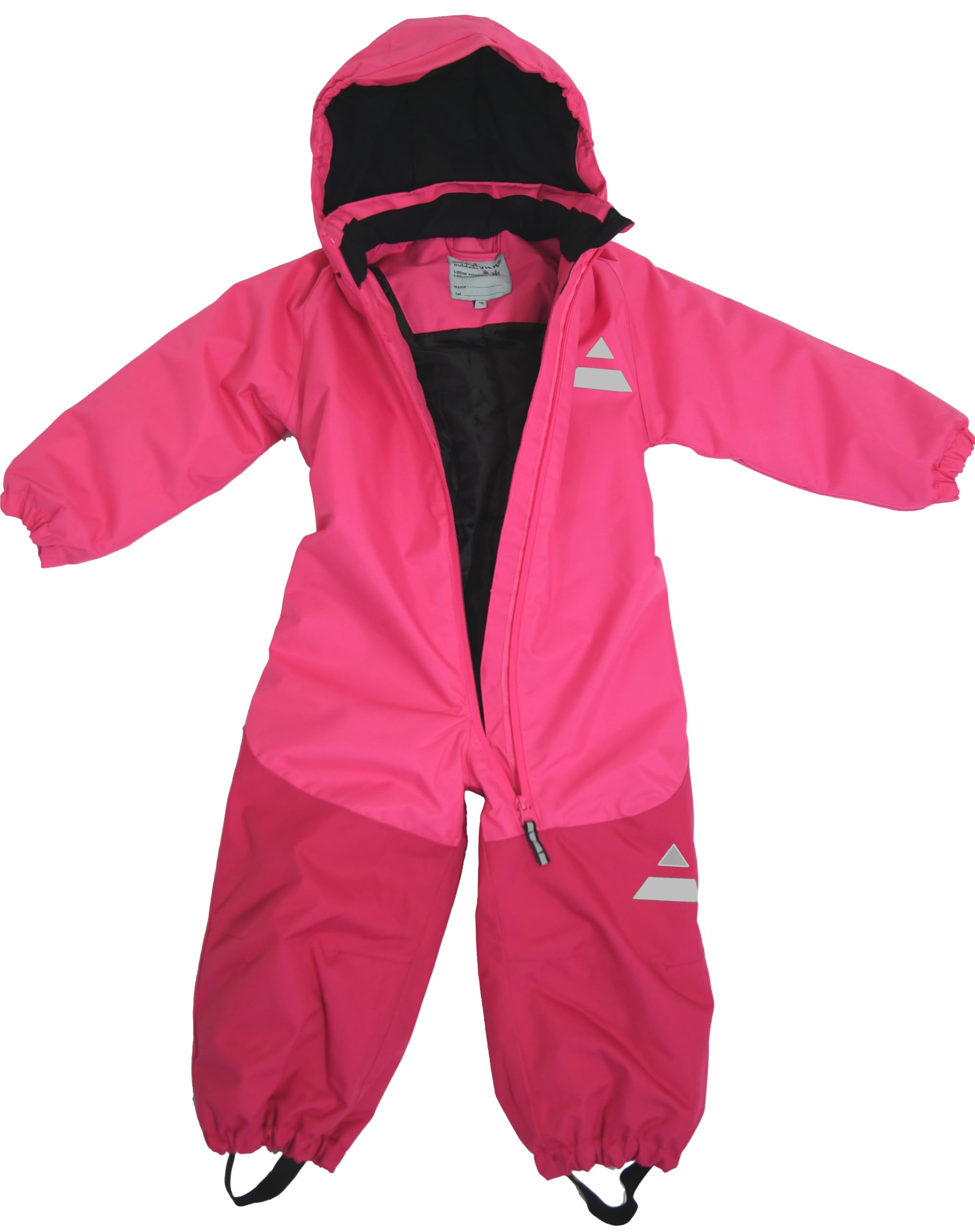 MAYLYNN Schneeanzug rosa pink atmungsaktiv wasserdicht 5000mm, Größe:92