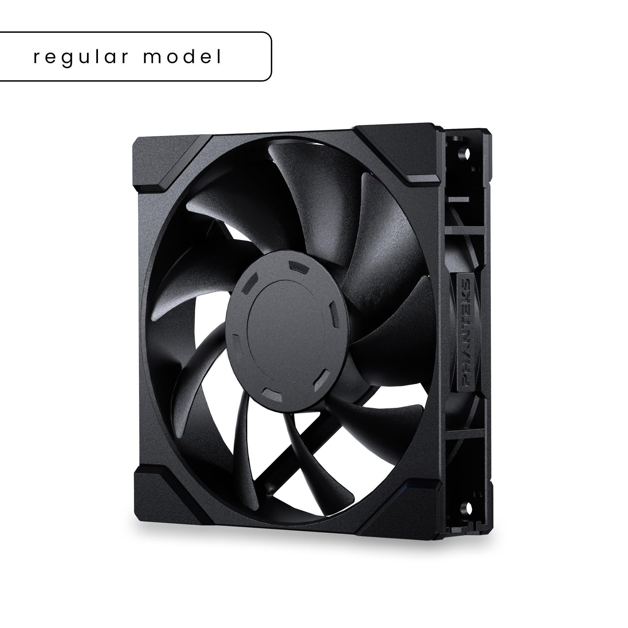 Phanteks M25-120 Gen2, 3er Pack, telaio ventola unificato a Daisy Chain, ventola di raffreddamento ad alte prestazioni PWM da 120 mm, Nero