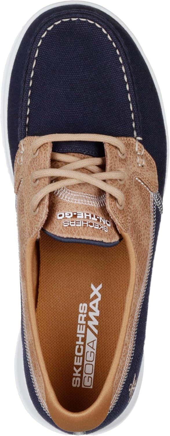 Skechers Women's Go Walk Lite Coral Boat Shoe - Image 3