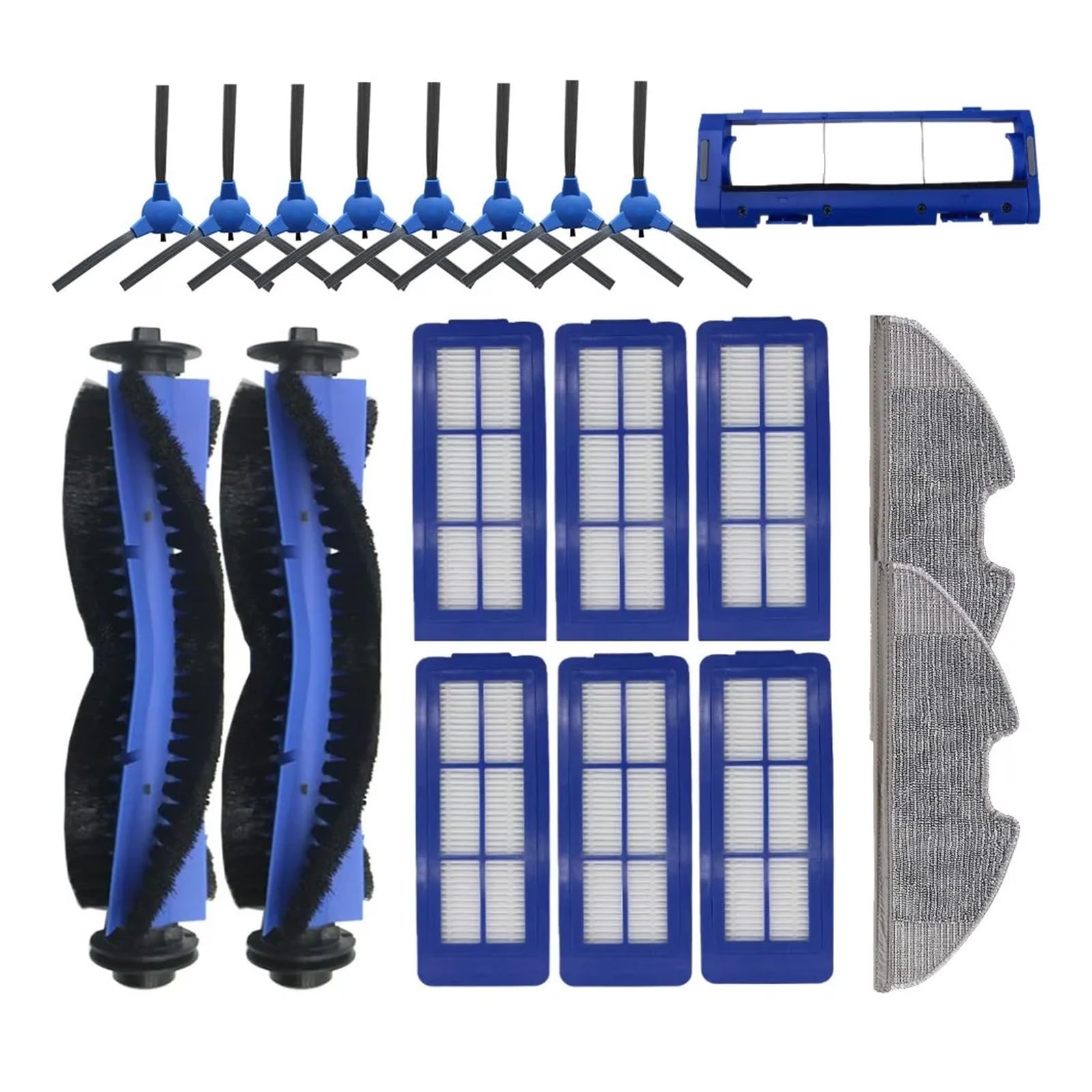 Cepillo Rodante For Aspiradora, Compatible Con Eufy,G10 G30 G32 Pro, Rollo De Cepillo For Aspiradora | E (19Pcs)