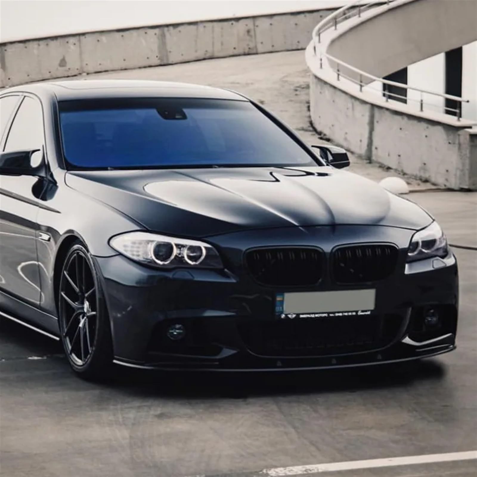Frontspoiler Spoilerlippe Glanz Schwarz M Sport Für 11-16 BMW F10 5er