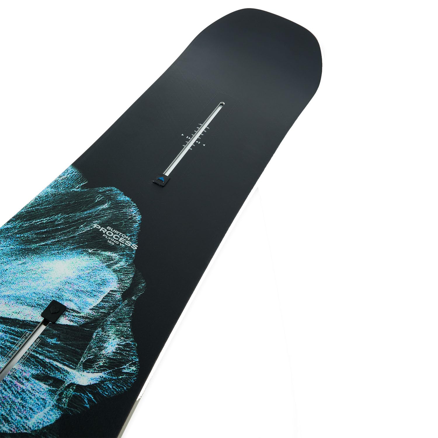 Burton - Tavola da snowboard Process Flying V Graphic Uomo - Taglia 157 - Nero