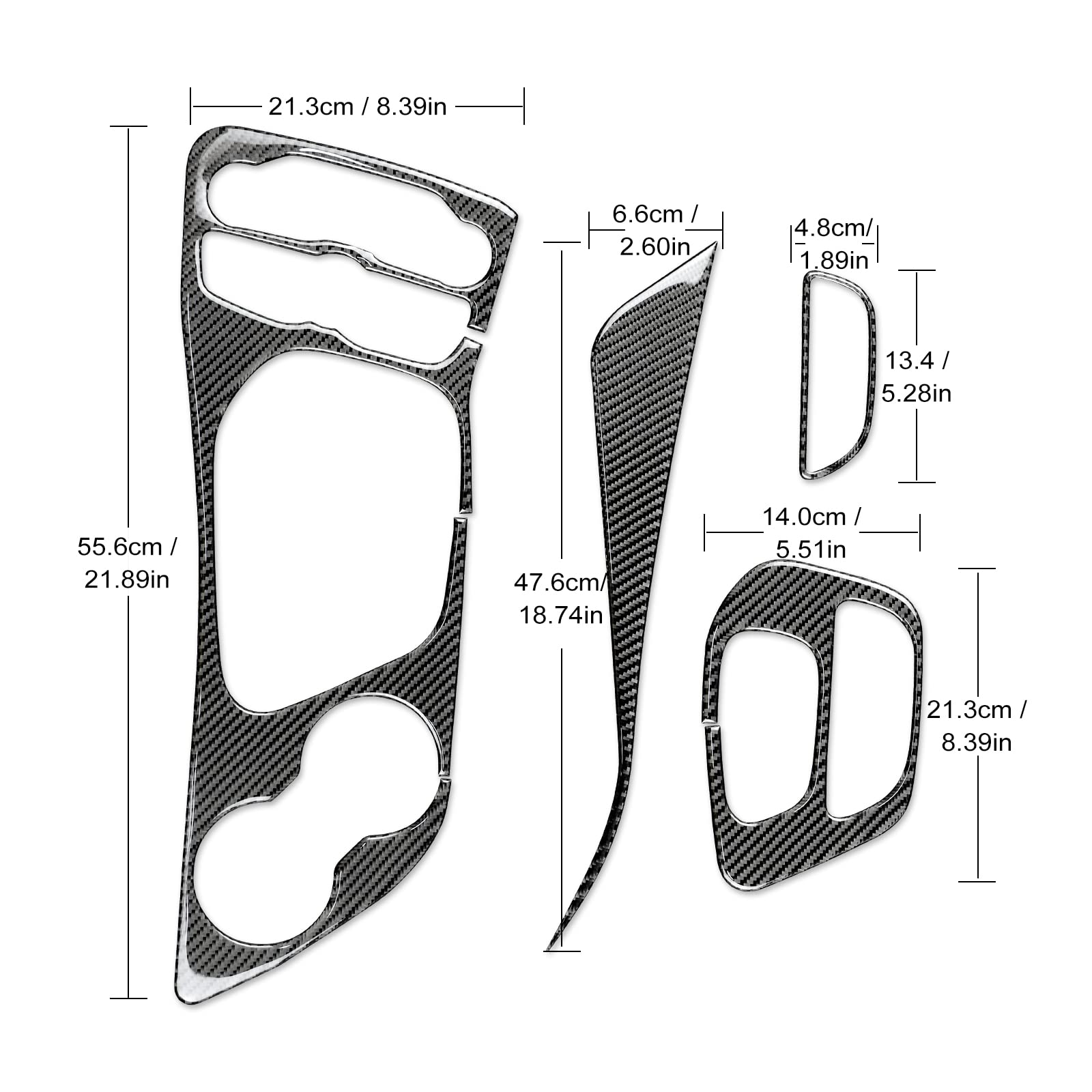 Auto Innenraum Zubehör KUNGKIC Kohlefaser Auto Getriebe Seite Stips  Schalttafel Seite Aufkleber Innenbereich Dekorativ Dodge Ram, image size:1600x1600