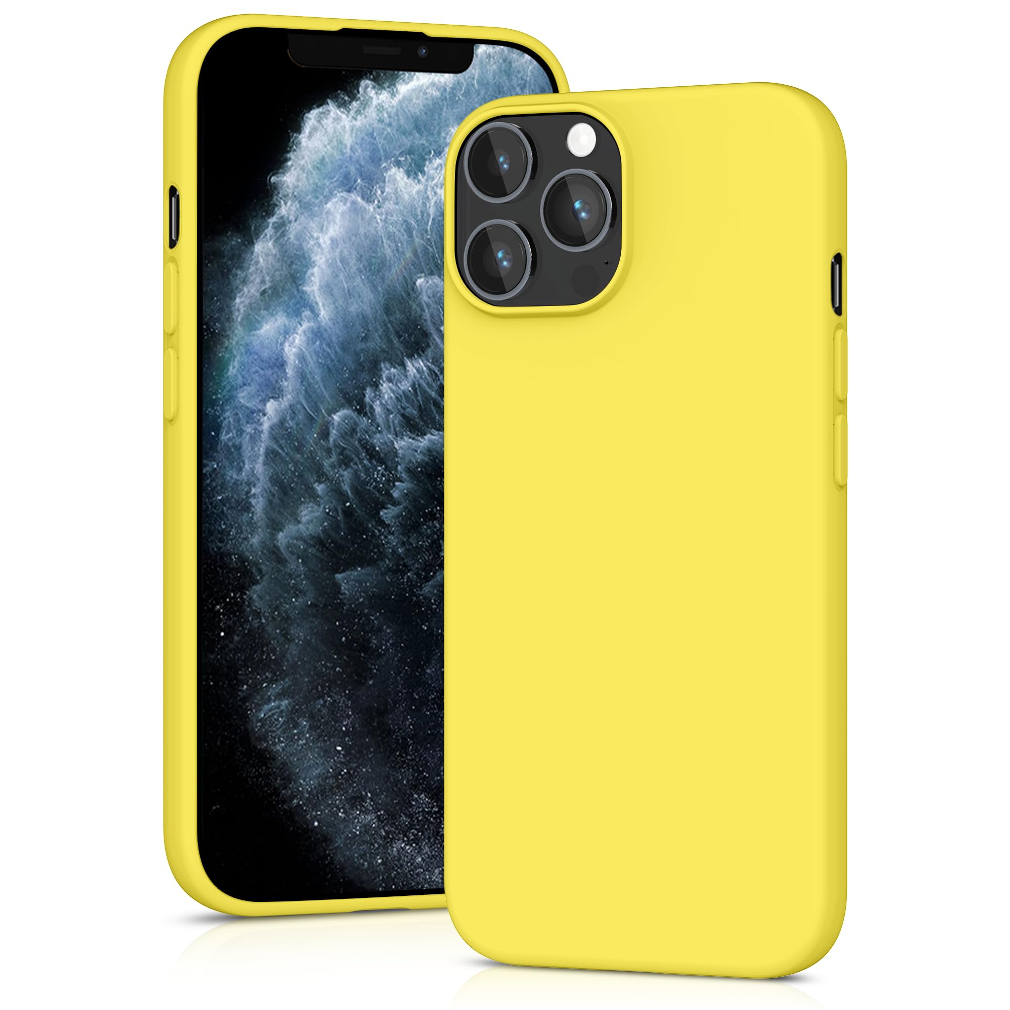 YATWIN Silicone Case for iPhone 11 Pro, Soft-Touch, Shockproof, DustProof