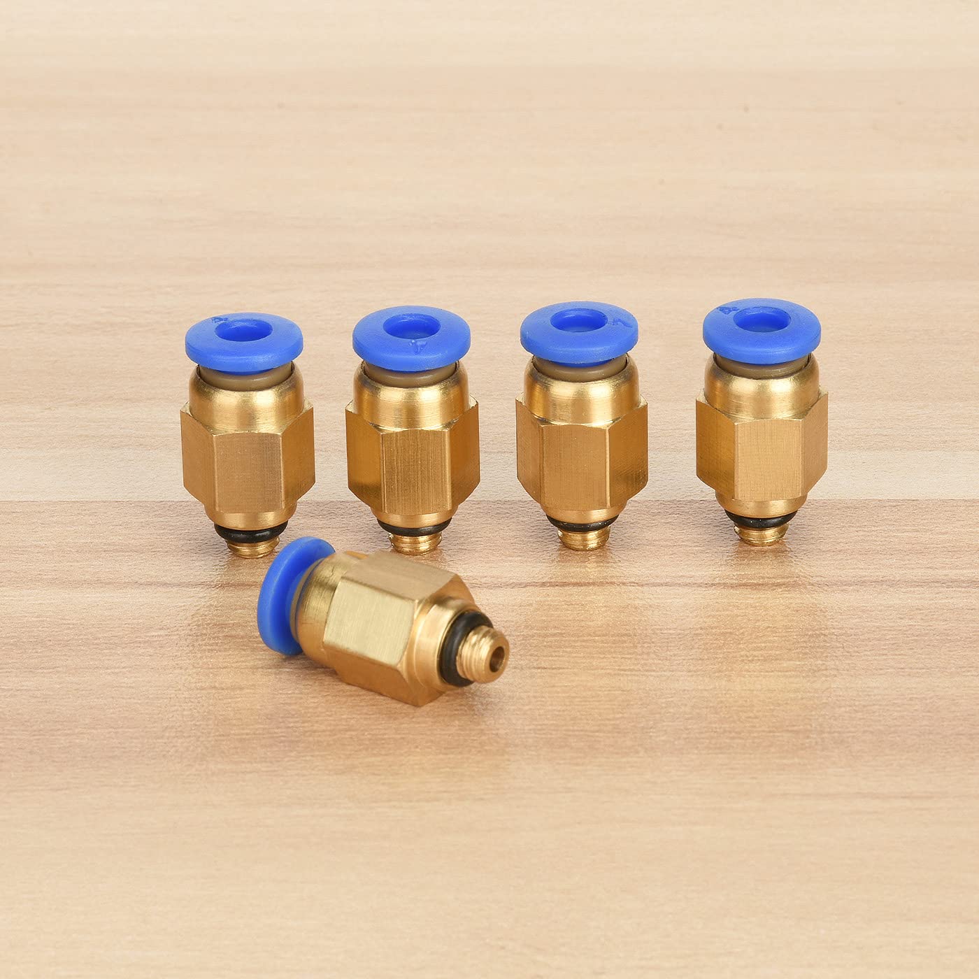 Raccordi Pneumatici Unione Diritta Per Tubo 5/32'' (4mm) OD, Confezione Da 10