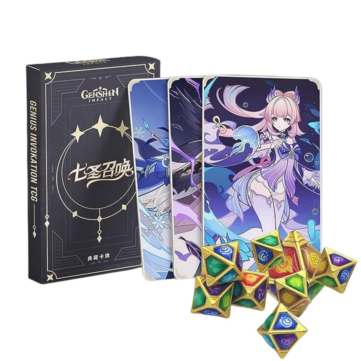 Amazon.co.jp: 原神 七聖召喚カード 3.8 346枚セット カードボード 