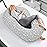 Pregnancy Pillow Cover C Shaped, Full Body Pillowcase for Maternity Pillow, Ultra Soft & Smooth, Universal Fit, Grey Heart Print